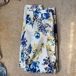 ASOS DESIGN floral print pants